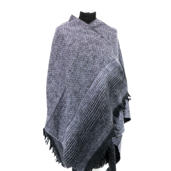 Tureckie ponczo z nacięciem - Cisza Sułtanatu