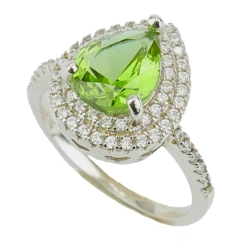 Srebrny pierścień z zultanitem