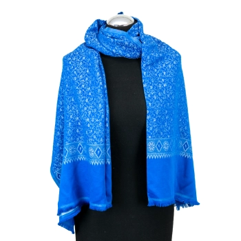 Jedwabny szal - Spokój Porannego Nieba