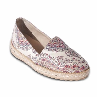 Espadryle kremowe typu TOMS