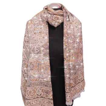 Szal z kaszmiru Blink Blink - Lśniący Ornament