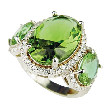 Sułtanit - pierścień z Turcji