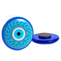 Mały szklany magnes na lodówkę 5,5 cm