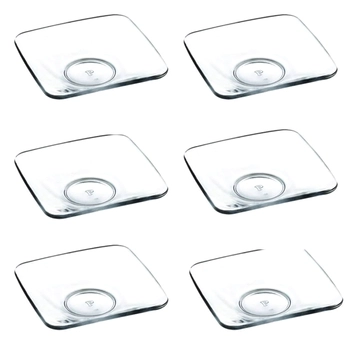 Kwadratowe spodki do szklanek tureckich