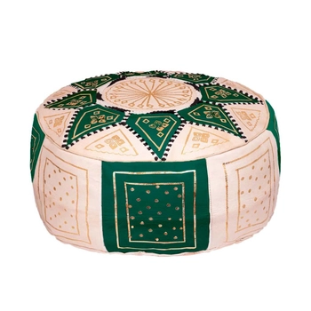 Orientalna pufa worek ze skóry