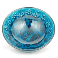 Ceramiczna miseczka 8 cm turkusowa