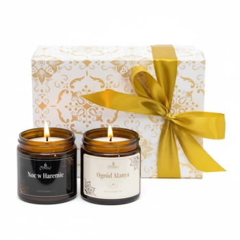 Zestaw prezentowy świec sojowych I