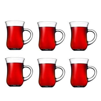 Zestaw szklanek do herbaty po turecku - 6 elementów