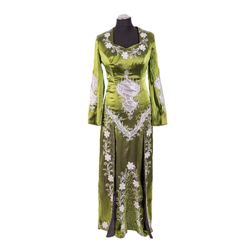 Zielona Suknia "Sułtanki Kosem"